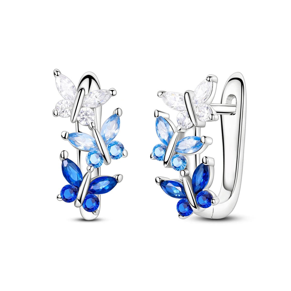 925 Sterling Silver Cute Lazy Cat Animal Pet Earrings Jewelry Hoop Earrings For Women Jewelry Birthday Party Fine Gifts Pi-Mart