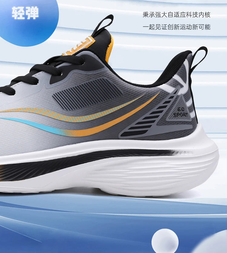 Men's Fashion Sneakers Breathable Comfortable Lightweight Walking Shoes Casual Sports Running Tennis Gym Training Shoes for Men Pi-Mart