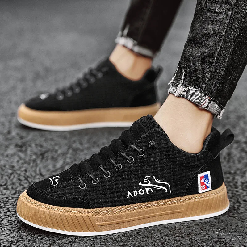Brand Men's Sneakers Designer Fashion Casual Shoes for Men Comfort Platform Vulcanized Shoes Male original tenis masculino New Pi-Mart