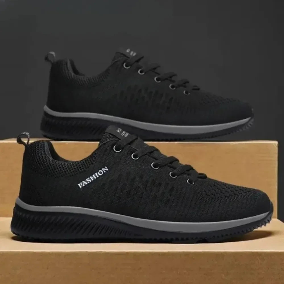 2026 Men Running Walking Knit Shoe Casual Sneakers Breathable Sports Running Athletic Gym Lightweight Outdoor Women Shoes Size Pi-Mart