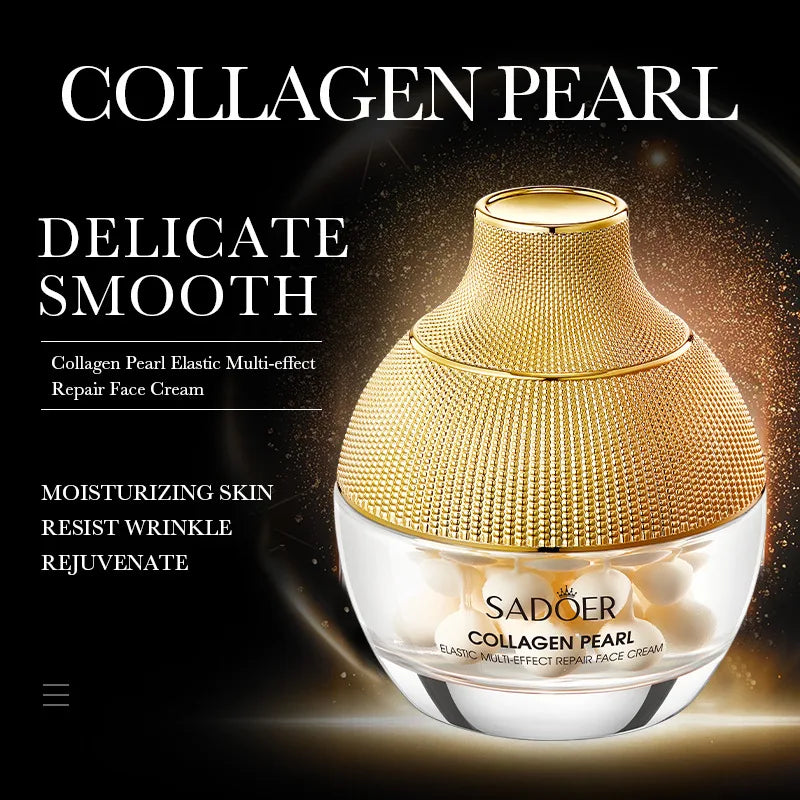 Pearl Cream Collagen Improve Wrinkle Moisturizing Face Cream Nourishing Brightening Firming Lifting Beauty Skin Care Products Tri Light Beauty