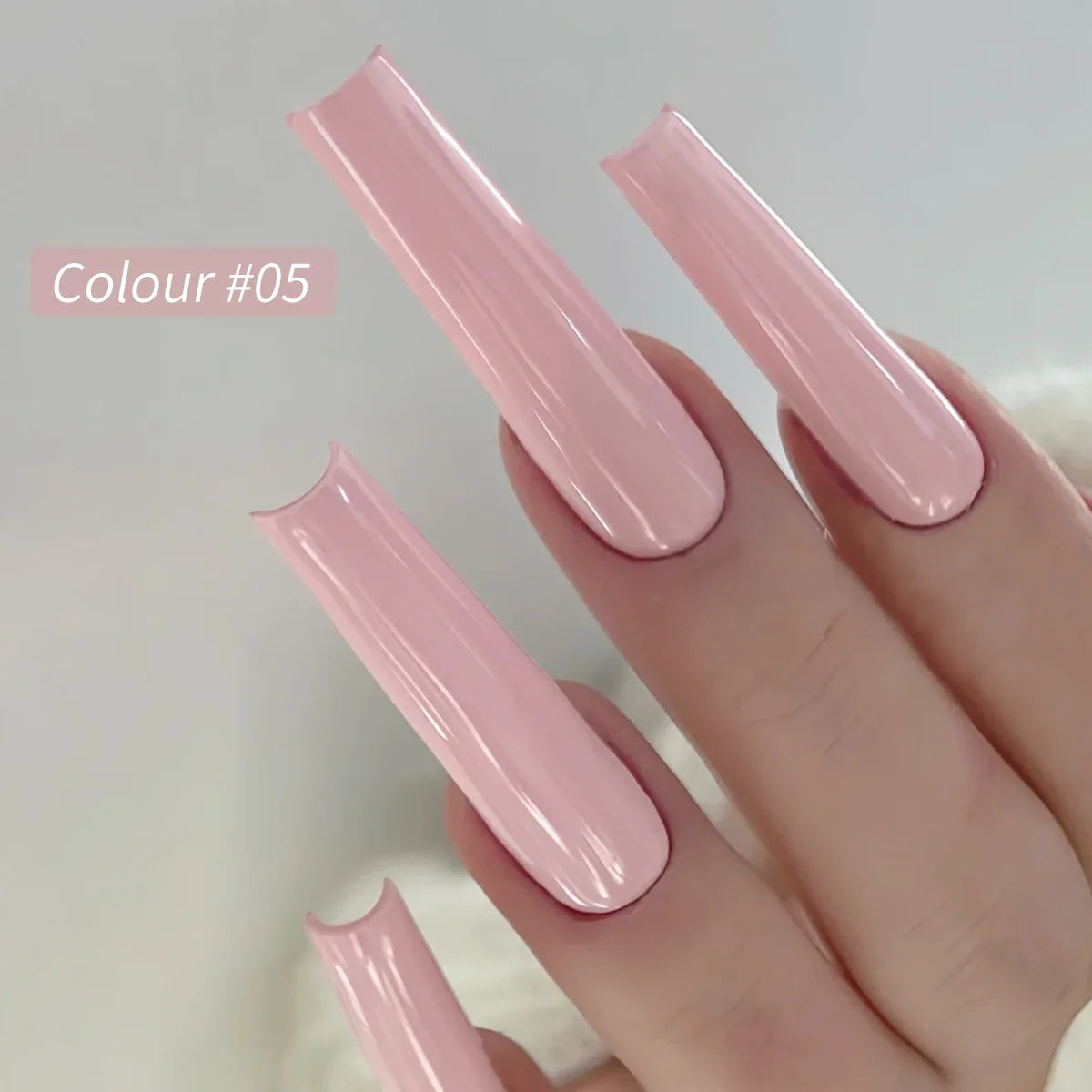 9 Colors Pink Patting Glue Smudge Canned High Saturation Popular Semi-Solid Nail Polish Glue Nail Salon Tri Light Beauty