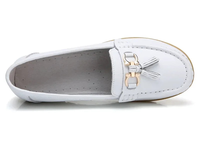 Women Shoes Slip On Loafers For Ballet Flats Women Moccasins Casual Sneakers Zapatos Mujer Flat Shoes For Women Casual Shoes Pi-Mart