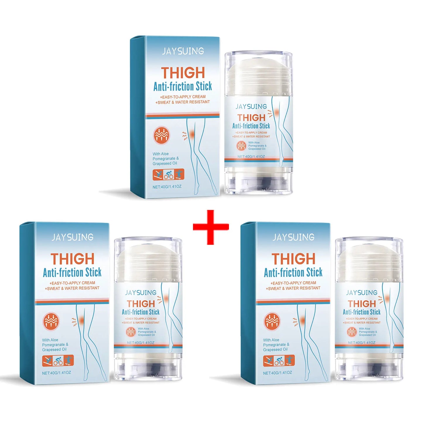 Anti Chafing Stick Running Prevent Arm Chest Thigh Chafing Irritation Aloe Soothe Moisturize Rough Skin Outdoor Anti Chafe Balm Pi-Mart