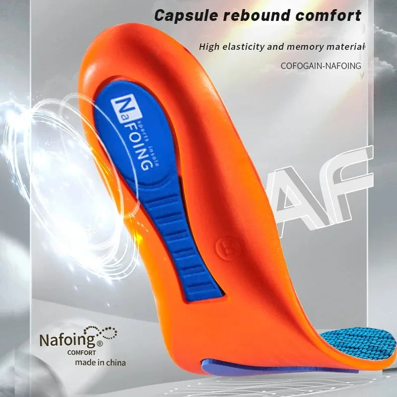 1 Pair New Sports Elasticity Insoles Elasticity Shock Absorption Breathable Running Insoles LadyShow.Store