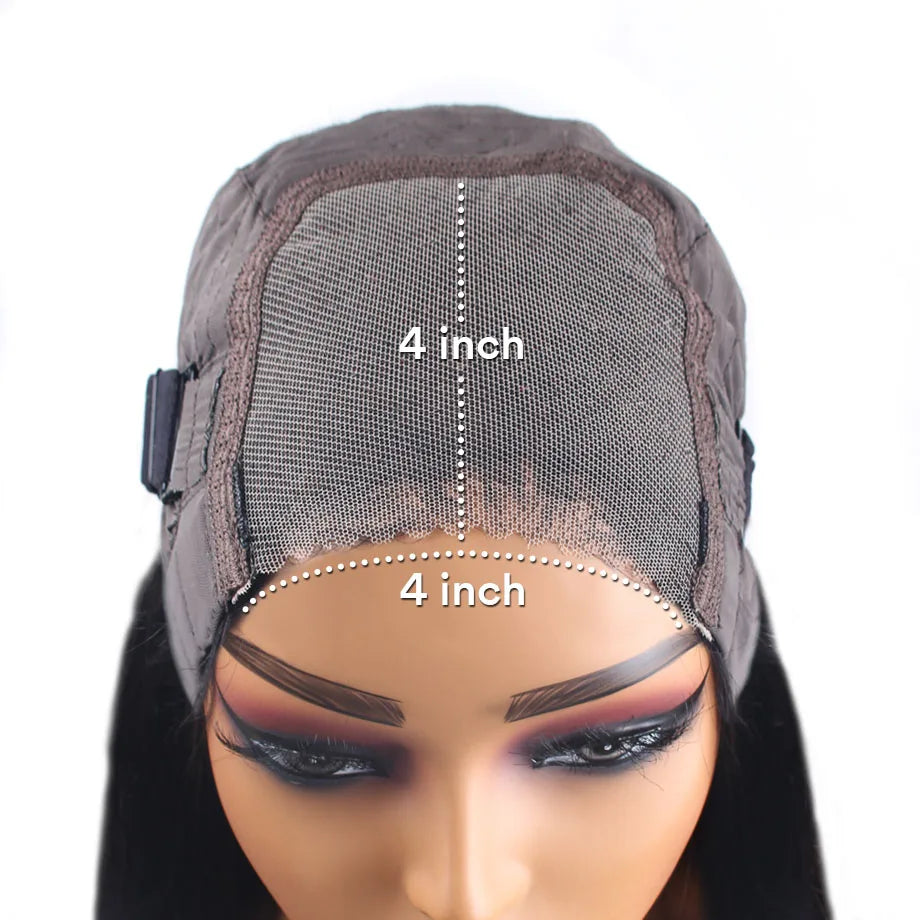 Glueless Wig Deep Wave Human Hair Wigs Ready To Wear Pre-Cut Lace Wear And Go Glueless Wigs Lace Front Human Hair Wig For Women LadyShow.Store