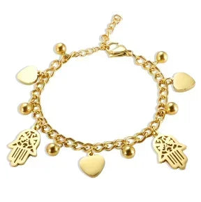 Stainless Steel Ladies Elegant Bracelet Bangle Pi-Mart