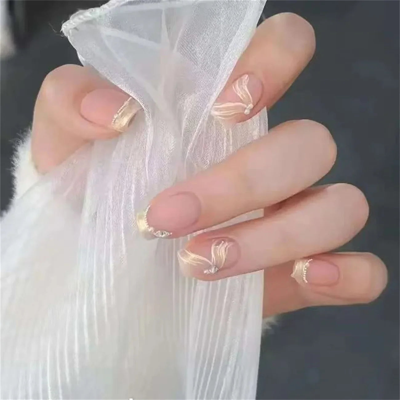 1pc 9-color patting gel gradient dream pearlescent texture soak off UV&LED nail polish gel art creation nail home salon DIY ins Tri Light Beauty