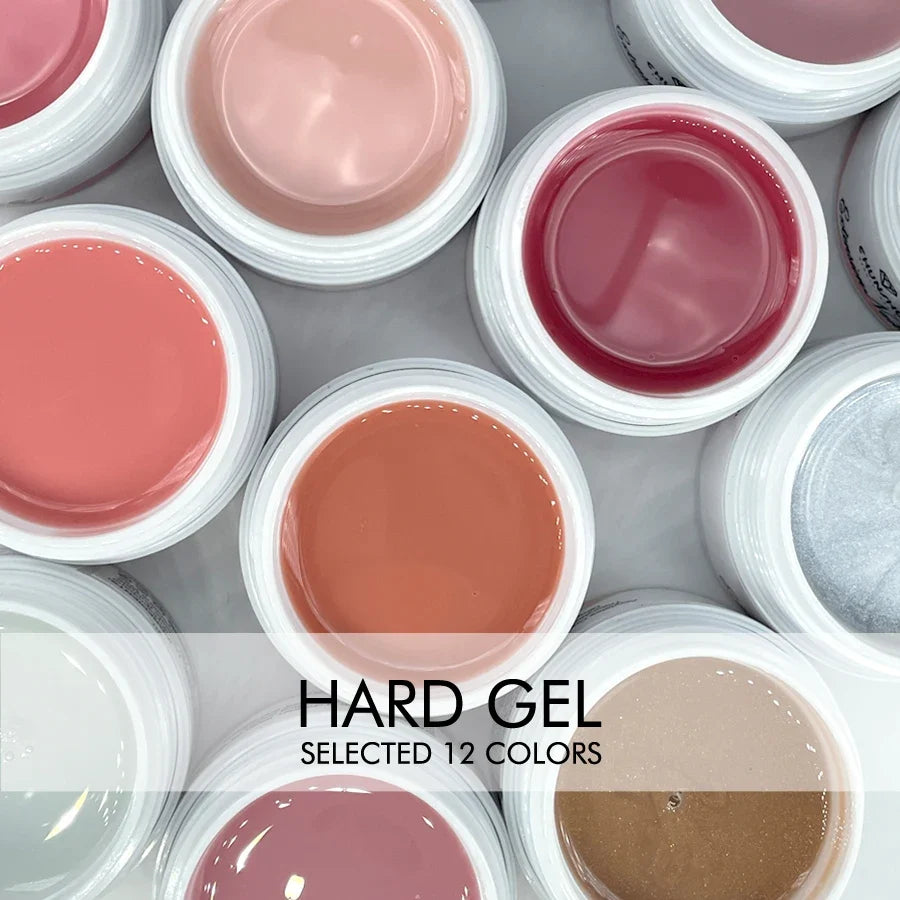 30ML Hard Gel For Nail Extension Milky White Builder Constructor Gel Self Leveling Reinforcement Nail Gels Camouflage Manicure Tri Light Beauty