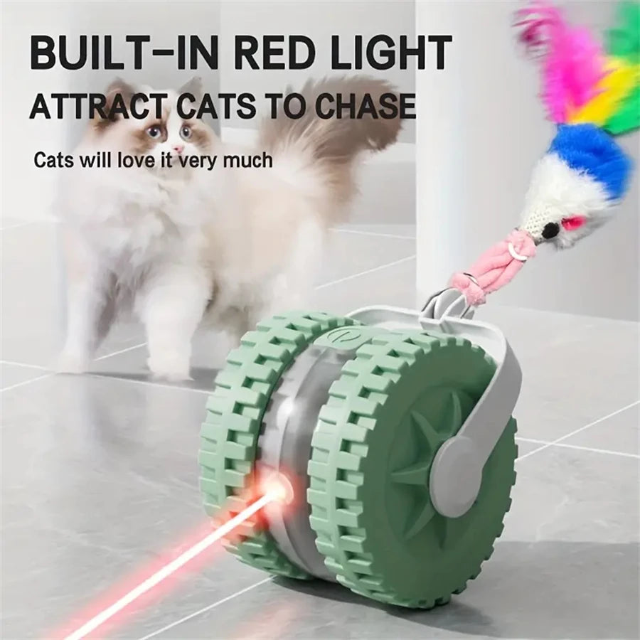Intelligent Dog Toy Ball Electronic Interactive Cat Toy Usb Automatic Moving Bouncing Ball For Large Medium Dog Holiday Pet Gift Pi-Mart