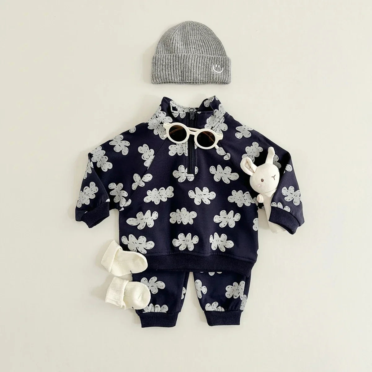 New Autumn Baby Clothes Sets Boys Girls Sweatshirts Long Sleeve Pullover + Sweatpants Suit Kids Outfit 2Pcs  Children Clothes LadyShow.Store