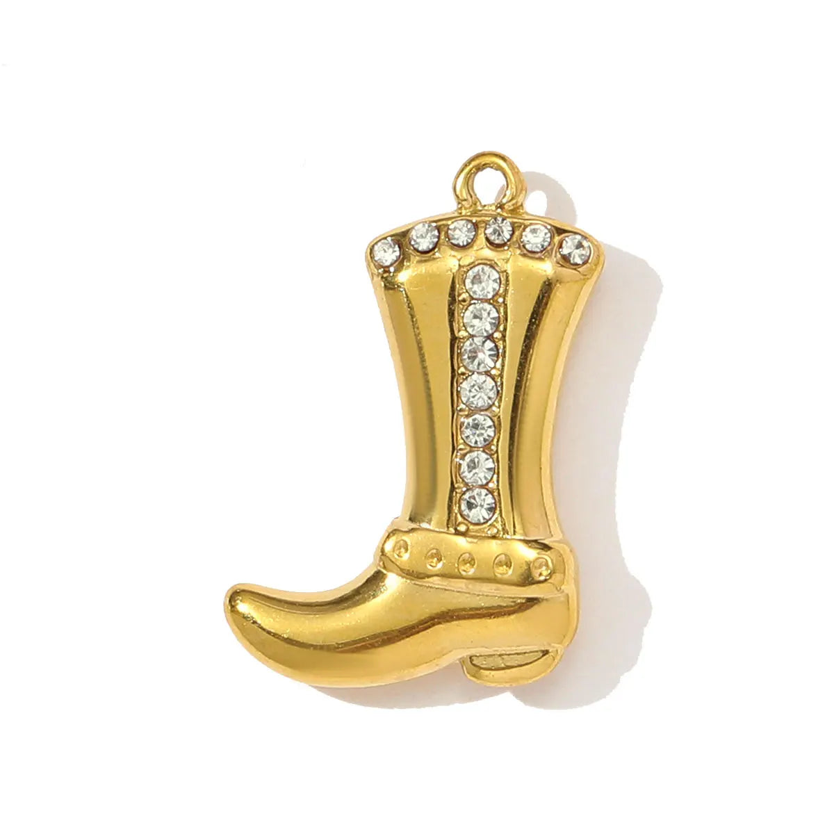 3pcs/Lot Stainless Steel 3D The Triumphal Arch Lovers Pendants Boot Heart Eye DIY Charms Women French Love Dog Dream Jewelry Pi-Mart