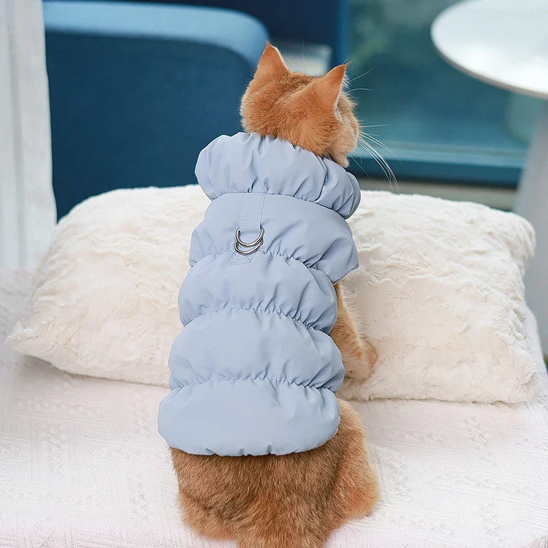 New Model Pets Winter Jacket Winter Dog Cat Insulation Thickened Clothes Winter Jacket Tank Top Pets Clothing LadyShow.Store