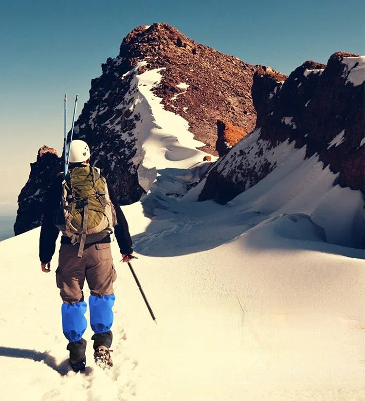 Waterproof Snow Sand Prevention Leg Gaiters Essential Protective Gear for Outdoor Mountaineering Skiing Desert Hiking Exploratio Pi-Mart