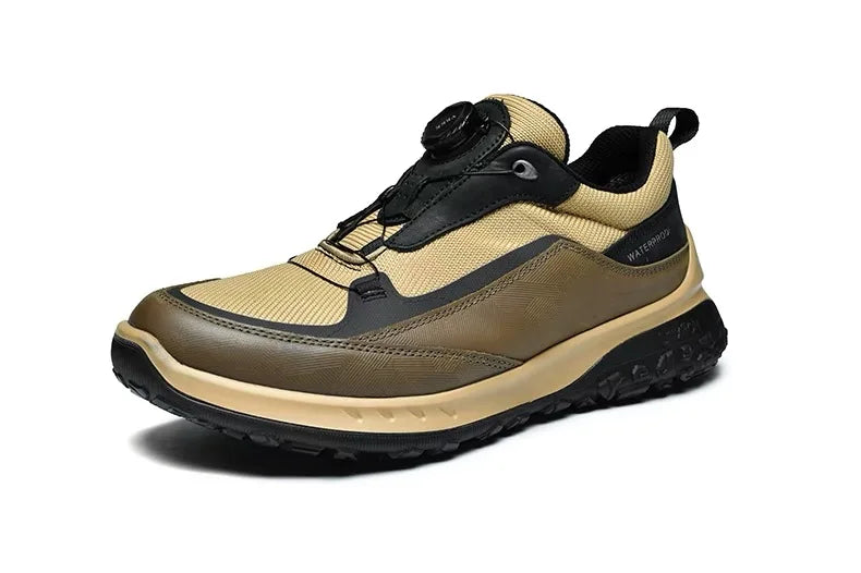 Fashion Waterproof Hiking Shoes Men's Climbing Shoes Anti-collision Fashion Outdoor Casual Lace-up Sneakers Pi-Mart