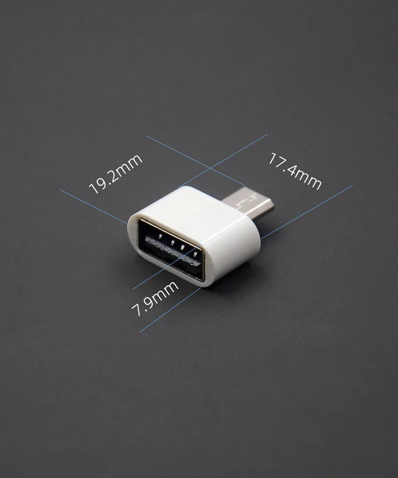 1/10/pcs USB 3.0 OTG Adapter Type-C/Micro USB Male to USB Female Converter for Mobile Phone Tablet Pi-Mart