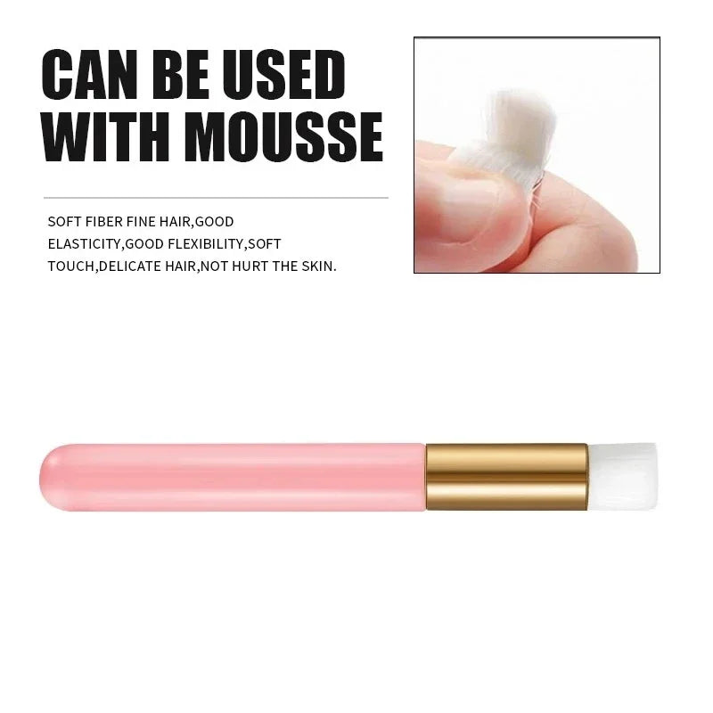 10/20/50pcs Eyelash Cleaning Brush Lash Shampoo Brush for Eyelash Extensions Peel Off Nose Pore Blackhead Remover Makeup Tools Tri Light Beauty