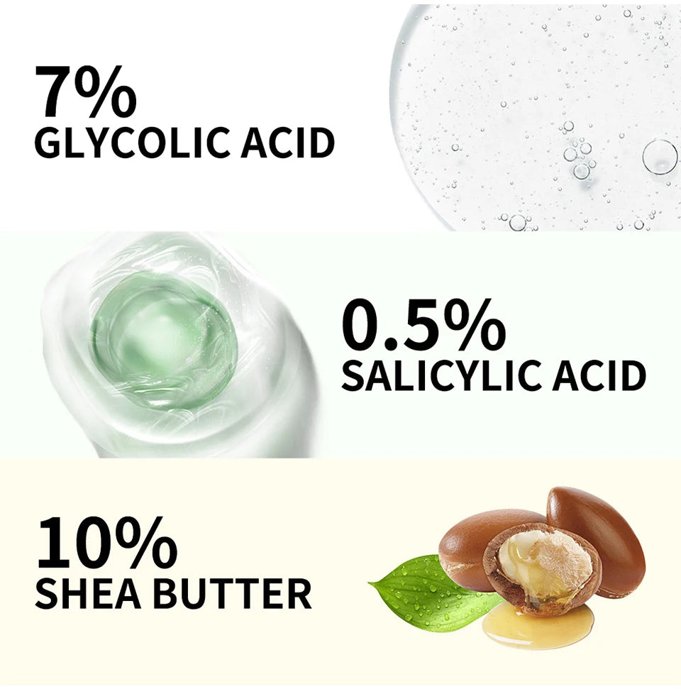 Glycolic Acid Exfoliating Body Stick Multiple Concerns Delivers Deep Effective Exfoliation Nourishing Moisture Deep Hydration Pi-Mart