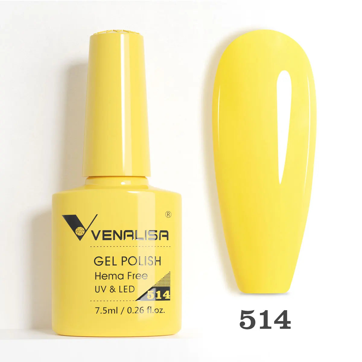 Venalisa HEMA TPO FREE Nail Gel Polish Glitter Gorgeous Full Coverage Soak Off UV LED French Nail Jelly Pink Nude Collection Tri Light Beauty