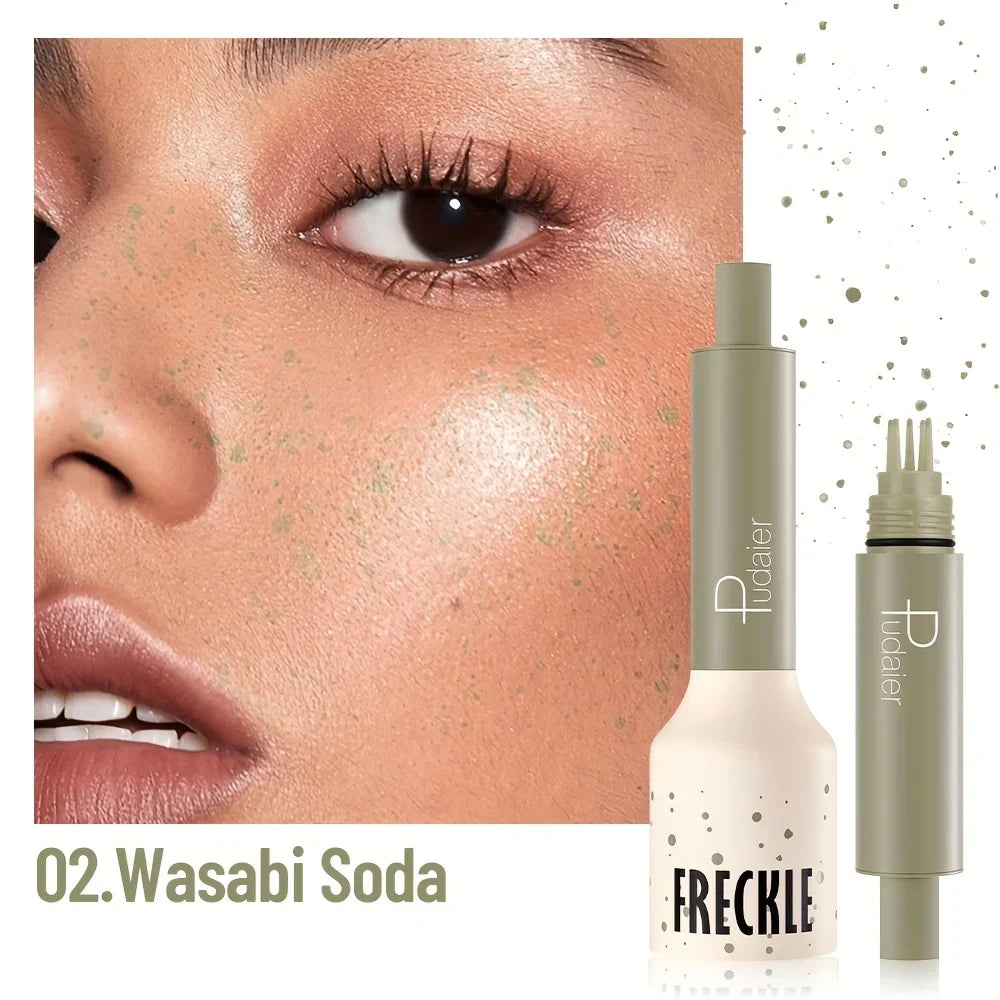 Freckle Stamp Makeup Pen Waterproof, Natural Look Dot Freckles, Long Lasting, Sweatproof, Beginner Friendly LadyShow.Store