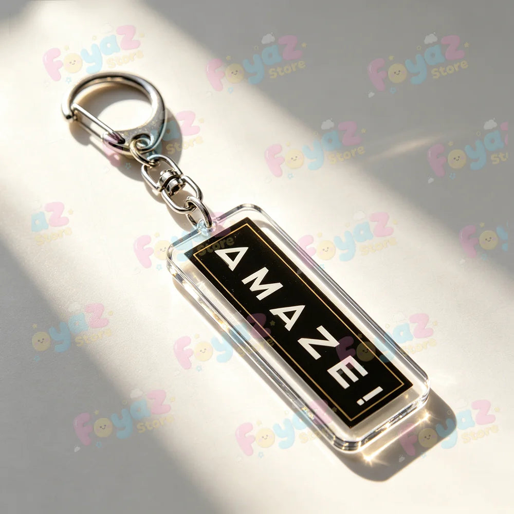 Rocky Amaze Amaze Keychains for Accessories Bag Charm Project Hail Mary Mission Crest Keyrings Jewelry Fans Gifts Pi-Mart