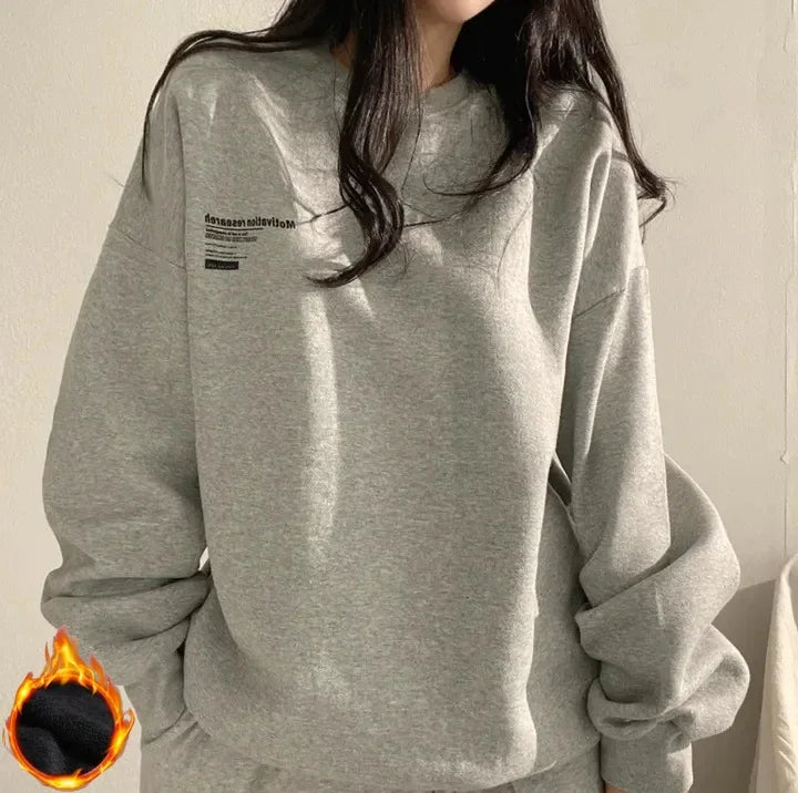 Women Sweatshirts Oversized Spring Hoodie Long Sleeve Casual Letter Print Loose Pullovers Harajuku Sweatshirt Female LadyShow.Store