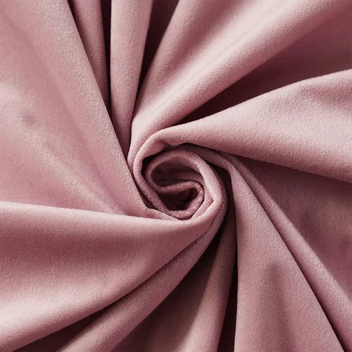 Velvet Fabric By The Meter for Tablecloth Diy Sofa Covers Curtains Sewing Thickened Soft Cloth Plain Black White Winter Textile Pi-Mart