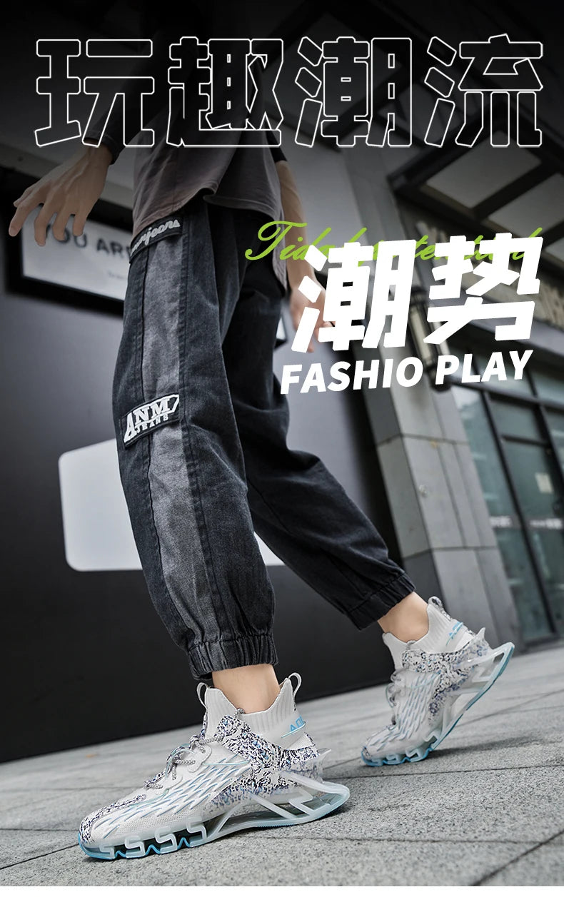 Shoes men Sneakers Male casual Mens Shoes tenis Luxury shoes Trainer Race Breathable Shoes fashion loafers running Shoes for men Pi-Mart