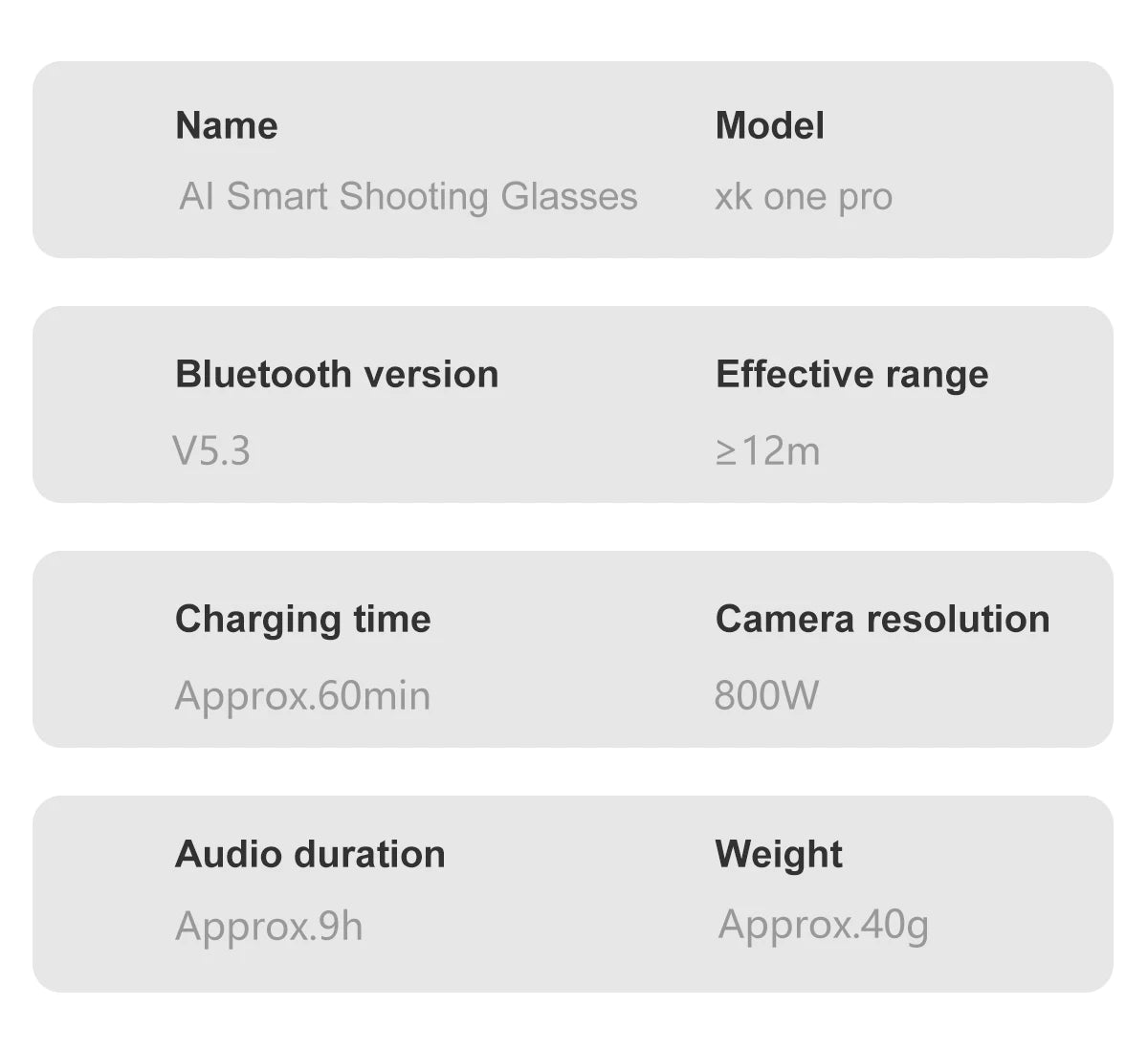 Lenovo Upgrade Smart AI Glasses 800W HD 8K Shooting Camera Photo Video Voice Call Translation Bluetooth AI Motorcycle Glasses Pi-Mart