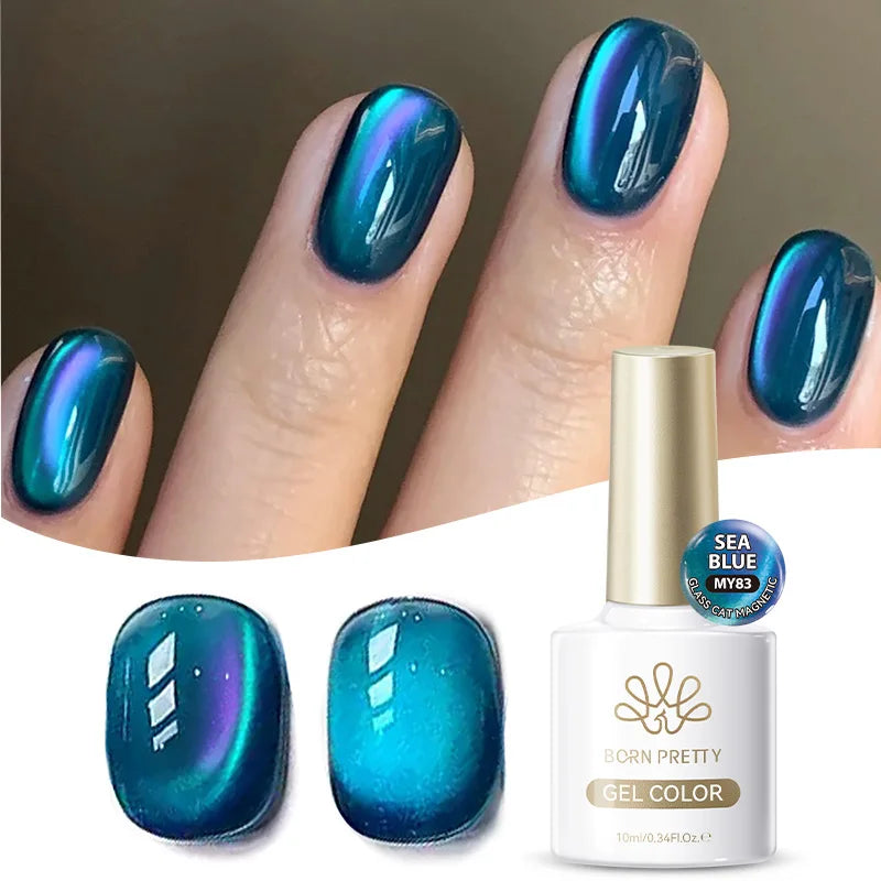 BORN PRETTY 117 Colors Cat Magnetic Gel Nail Polish 10ml Full Coverage Varnish Semi Permanent Super Gorgeous Nails Manicure Tri Light Beauty