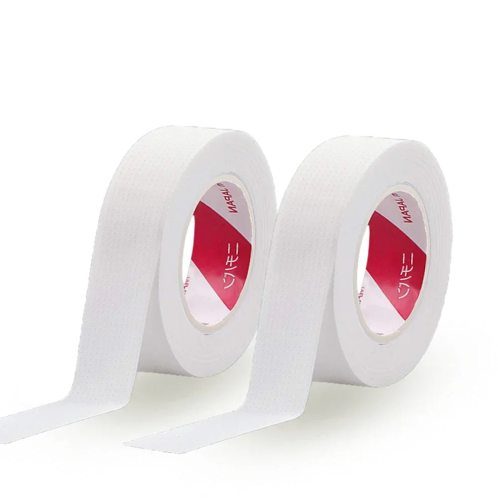 2/3/5 /6Rolls Lint Free Under Eye Pads Breathable Insulating Tape for Eyelash Extension  Non-woven Tape Paper Eyelash Patch LadyShow.Store