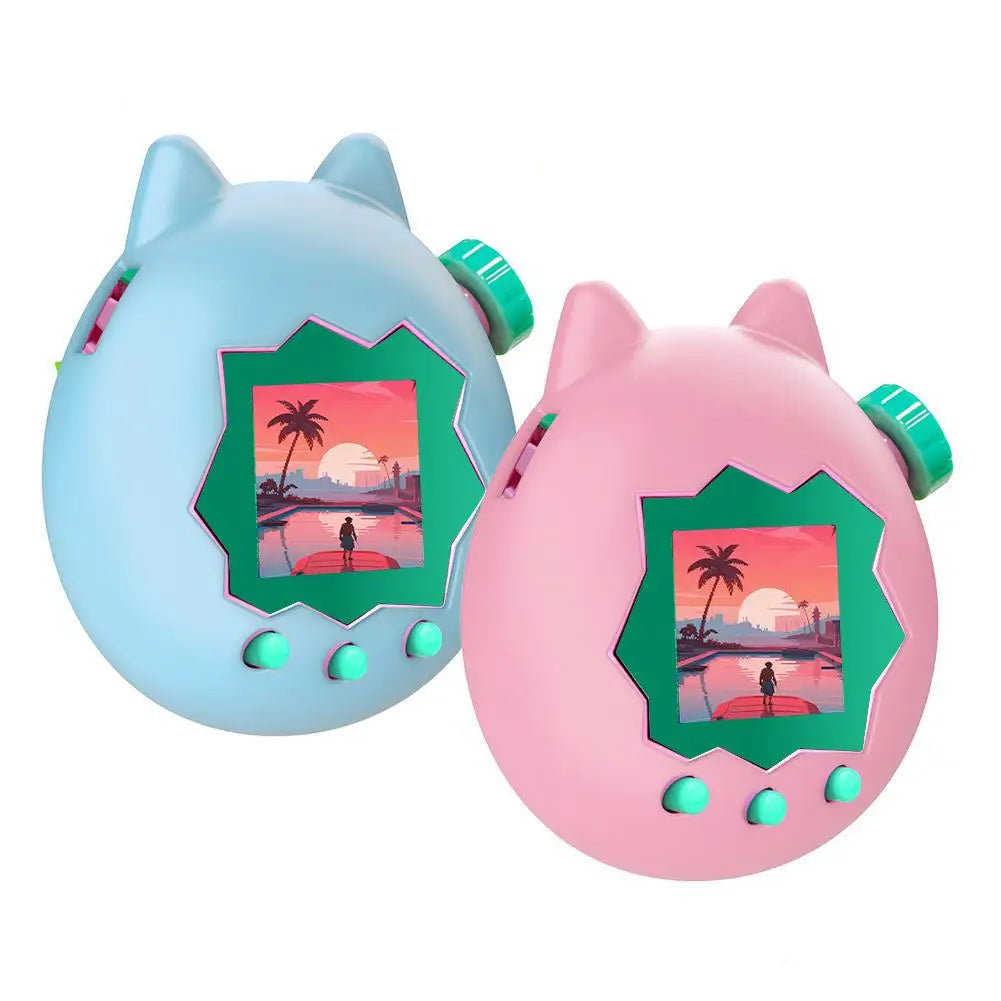 For Tamagotchi Paradise Silicone Full Cover Case Non-Slip Liquid Silicone Cute Protective Cover Soft Shell Game Accessories Pi-Mart