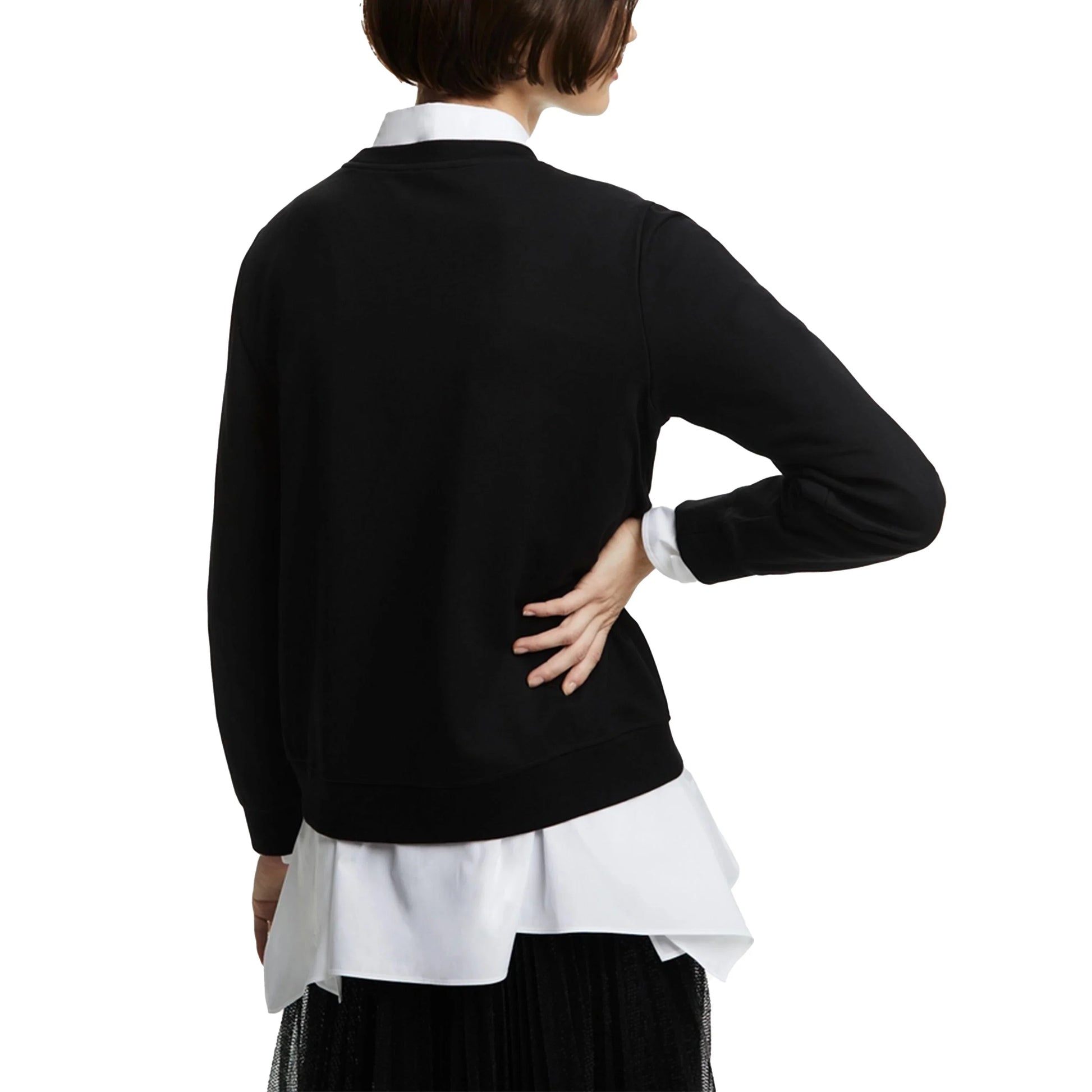 CHCH Spring Autumn New Women's Sweatshirts Coats Clothes Tops Clothing Hooded Long Sleeved Round Neck Pullover Top LadyShow.Store