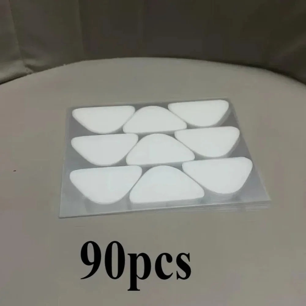 36/90PCS Invisible Nasolabial Fold Patches PE Material Forehead & Smile Patterns Transparent Skin-friendly Anti-Wrinkle Stickers LadyShow.Store