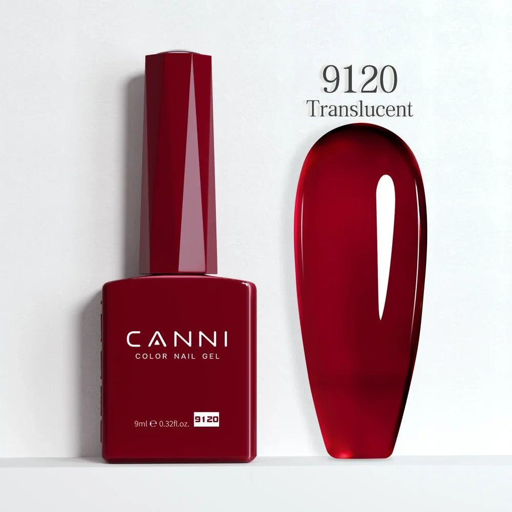 CC8 CANNI 9ml Nail Gel Polish HEMA FREE Summer Nails Color Soak Off UV LED Semi Permanent Smoothy Texture Nail Art Manicure Tri Light Beauty