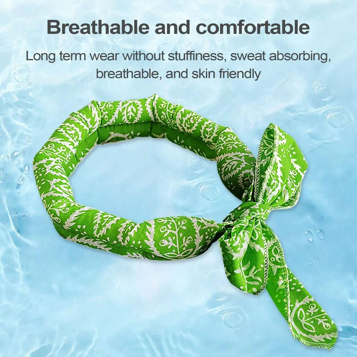 Pet Cooling Scarf Cute Dog Cooling Bandana Adjustable Fast Cooling Cat Cooling Ice Scarf Reusable Cat Collar Pet supplies Pi-Mart