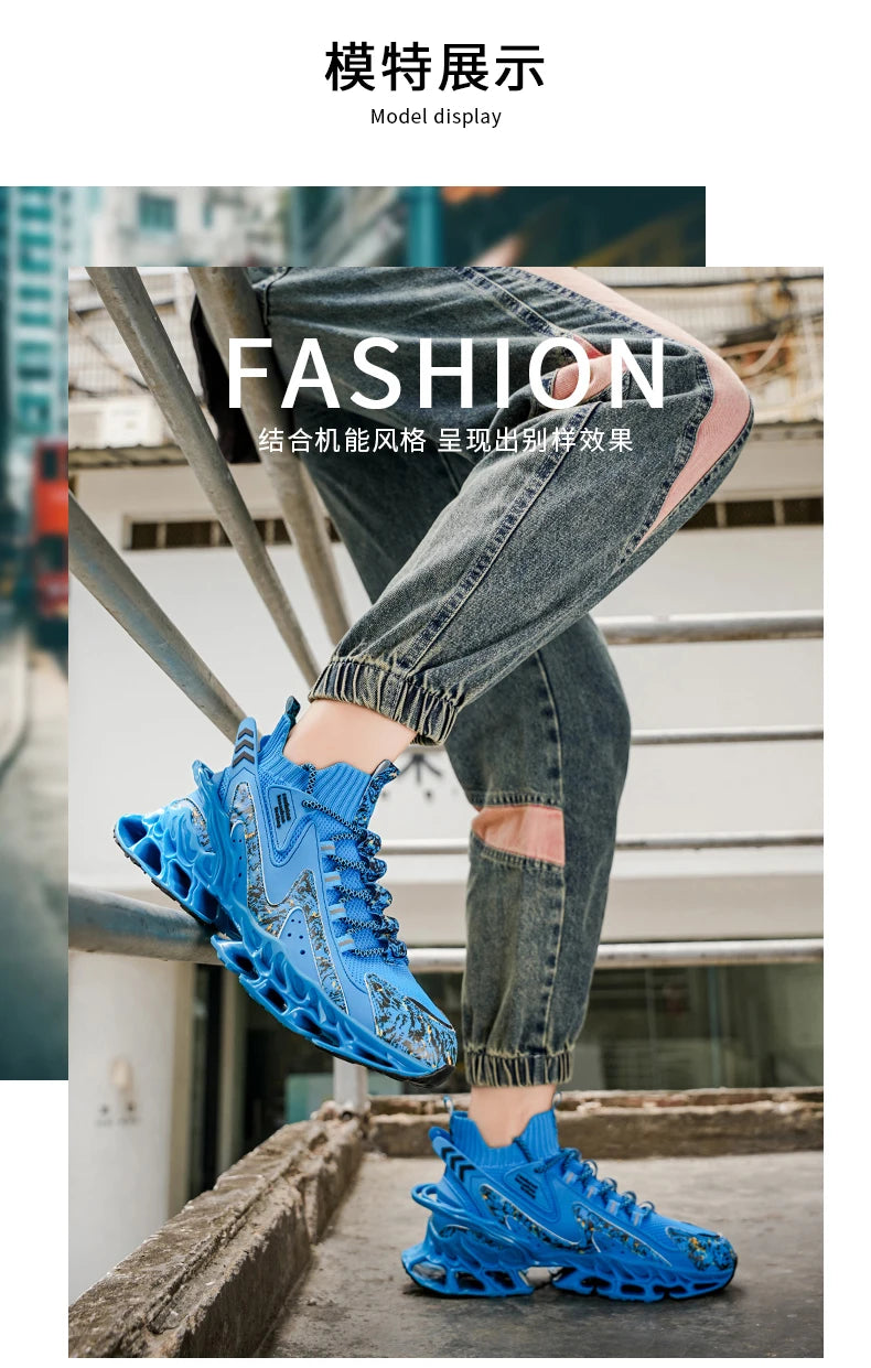 Casual Men's Sneakers Breathable Luxury Trainer Race Shoes Fashion Running Tenis for Men And Women Pi-Mart