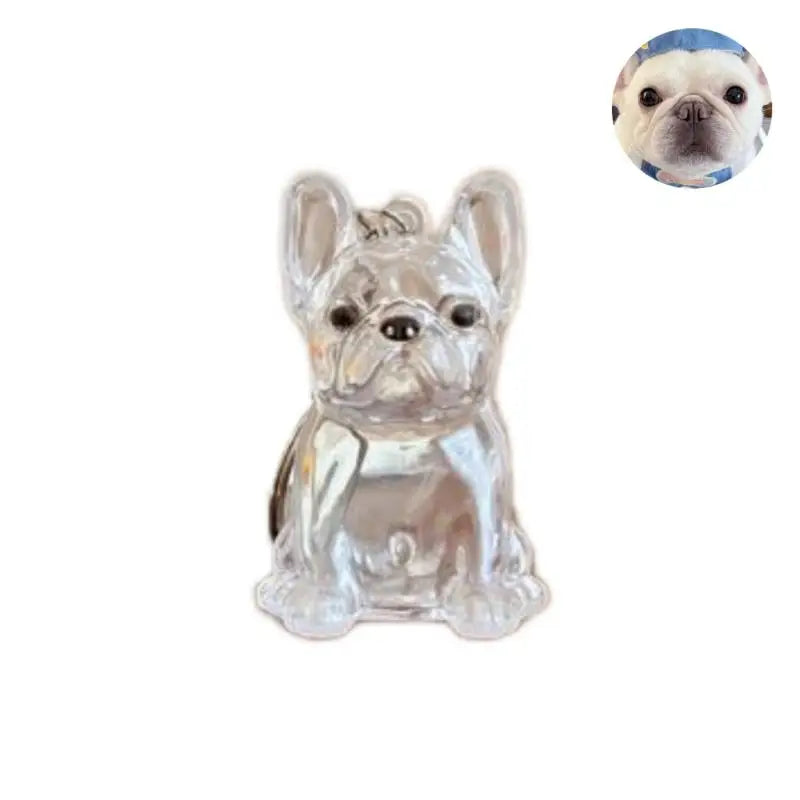 Diy Bag Charm Handmade Pet Hair Memorial Keychain Keepsake Pendant for Dog Fur - Personalized Pet Loss Gift for Dog Lovers Pi-Mart
