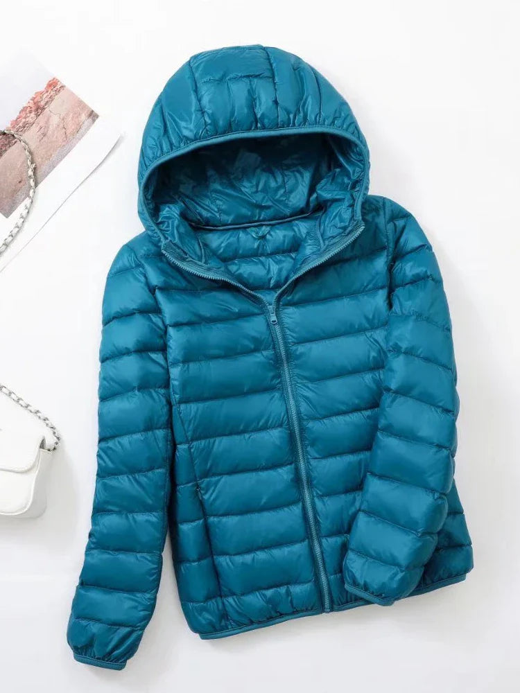 NewBang Brand Women's Down Jackets 90% Ultra Light Duck Down Women Lightweight Coat Hooded Female Windbreaker Parka Plus Coats LadyShow.Store