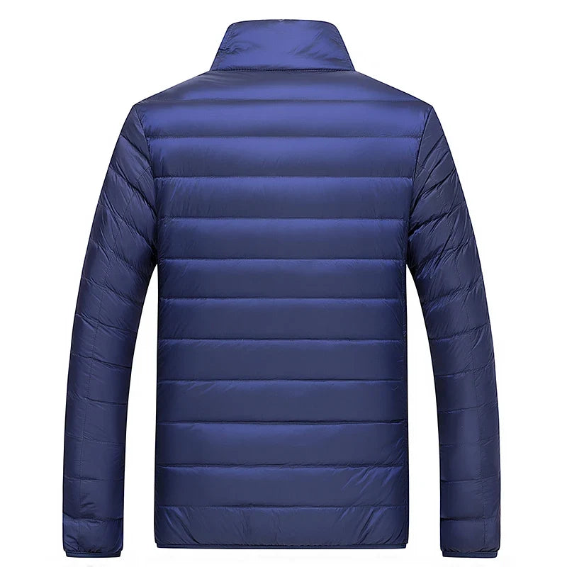 Men All-Season Warm Down Jacket Coats Mens Waterproof Windproof Down Jackets Spring Autumn Winter Casual 90% Down Jackets Male LadyShow.Store
