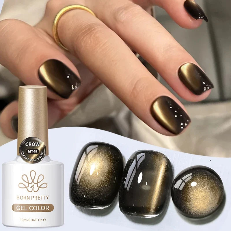 BORN PRETTY 117 Colors Cat Magnetic Gel Nail Polish 10ml Full Coverage Varnish Semi Permanent Super Gorgeous Nails Manicure Tri Light Beauty