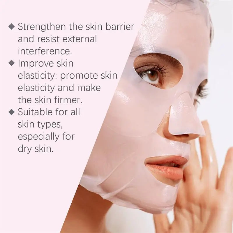 Overnight Collagen Mask Salmon DNA PDRN Face Mask For Glass Glow Skin Elasticity Hydrating Firming Smooth korean Skincare Pi-Mart