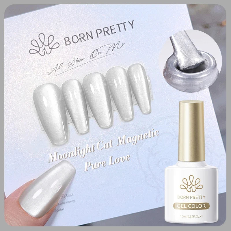 BORN PRETTY 117 Colors Cat Magnetic Gel Nail Polish 10ml Full Coverage Varnish Semi Permanent Super Gorgeous Nails Manicure Tri Light Beauty