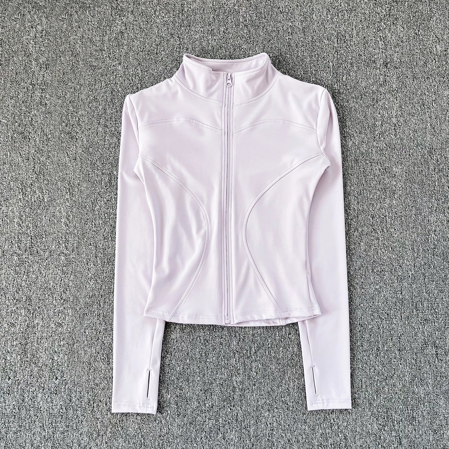 Women Sport Jacket Long Sleeve Shirt Workout Coat Gym Training Clothing Yoga Sportswear LadyShow.Store