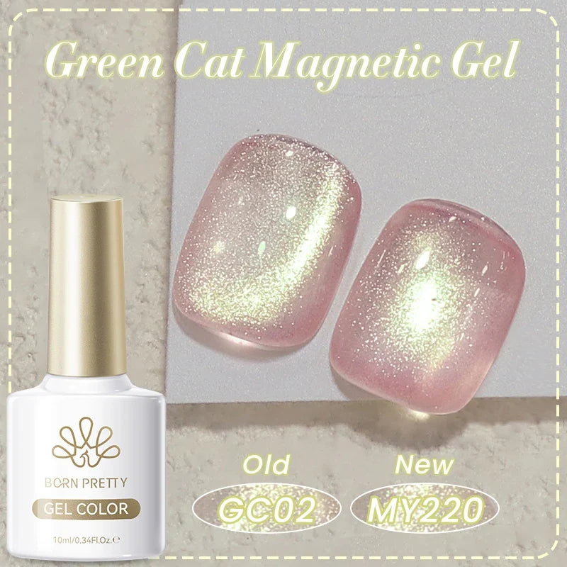 BORN PRETTY 117 Colors Cat Magnetic Gel Nail Polish 10ml Full Coverage Varnish Semi Permanent Super Gorgeous Nails Manicure Tri Light Beauty