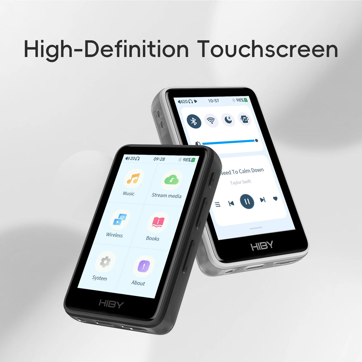 HiBy R1 HiFi Audio Music Player MP3 USB DAC WiFi Bluetooth 5.1 DSD256 PCM384kHz/32bit X1600E CS43131 MSEB Web Radio 3.5mm Output Pi-Mart
