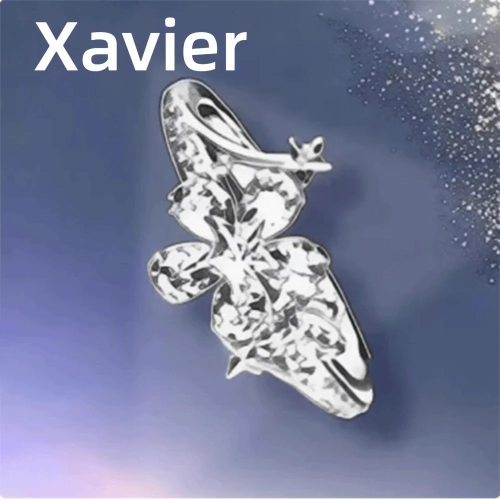 Gift Copper Love And Deepspace Ring Xavier Zayne Wedding Ring Caleb Game Prop Adjustable Rings Cosplay Pi-Mart