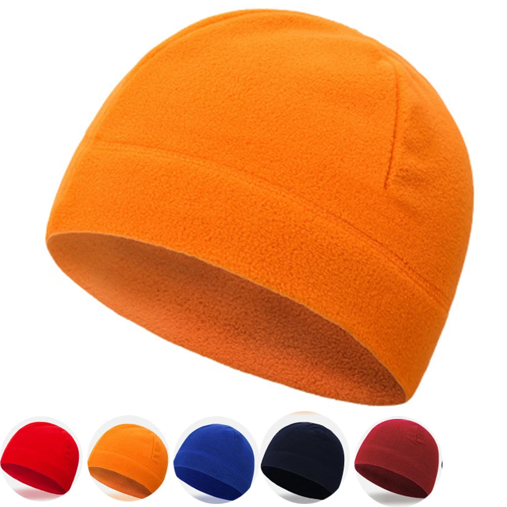 Outdoor Fleece Sports Hat Fishing Cycling Hunting Military Tactical Men Women Warm Windproof Winter Camping Hiking Caps Pi-Mart