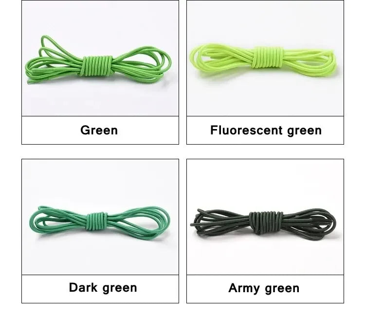 Fashion No Tie Shoelaces Elastic Laces Sneakers Flat Shoe Laces Without Ties Kids Adult Quick Shoelace One Size Fits All Shoes Pi-Mart