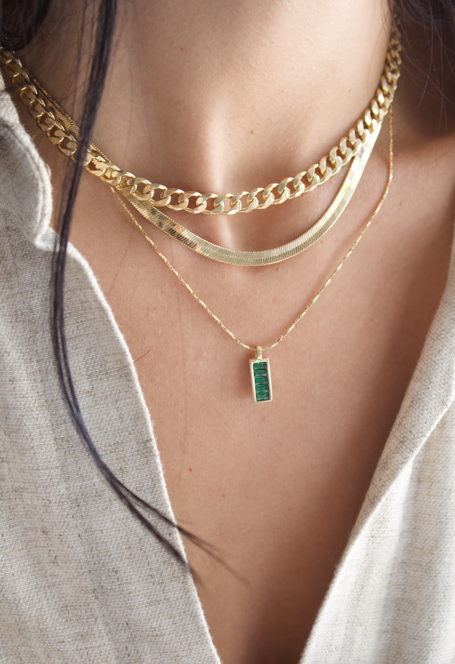 Thin Designed Twisted Chain (G189) LuxuryLifeWay Online Store